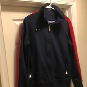 Nike Mercedes Benz dri-fit zip up Golf jacket